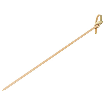 Pixy Natural Bamboo Knotted Skewer - 6" x 1/2" - 1000 count box