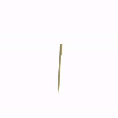 Pixy Natural Bamboo Paddle Pick - 4" - 1000 count box