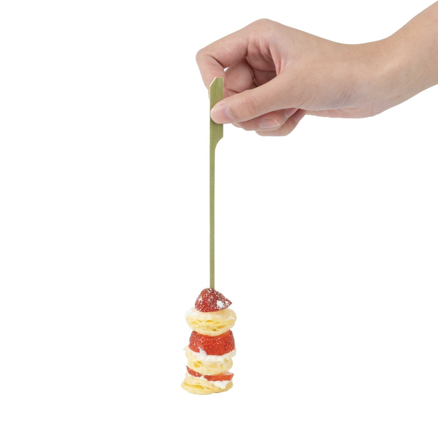 Pixy Natural Bamboo Paddle Skewer - 8" - 1000 count box