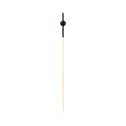 Pixy Black Bamboo Mini Ball Pick - 4 1/2" - 1000 count box