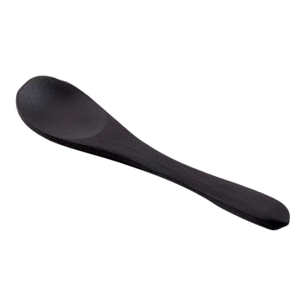 Bambuddha Black Bamboo Mini Spoon - 3 1/2" - 100 count box