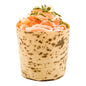 Bambuddha 2 oz Round Natural Bamboo Mini Cup - 1 1/2" x 1 1/2" x 1 1/2" - 200 count box