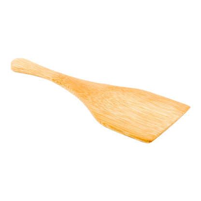 Bambuddha Natural Bamboo Large Spatula - 5 1/2" - 100 count box