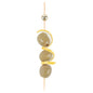 Pixy Gold Bamboo Sphere Skewer - 6" - 1000 count box