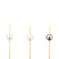 Pixy Bamboo Pearl Pick - Assorted - 4" - 1000 count box