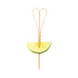 Pixy Natural Bamboo Heart Pick - Handmade - 4 3/4" x 1 1/2" x 1 1/2" - 1000 count box