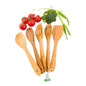 Bambuddha Natural Bamboo Kitchen Utensil Set - 5-Piece - 12" x 4" - 1 count box