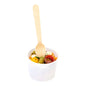 Taipei Natural Wood Spoon - 5 1/2" x 1 1/4" x 1/2" - 500 count box