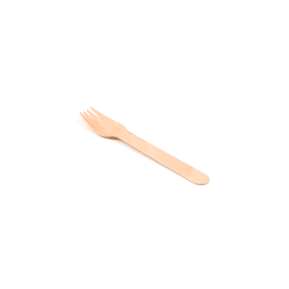 Taipei Natural Wood Fork - 6 1/2" x 1 1/4" x 1/2" - 500 count box
