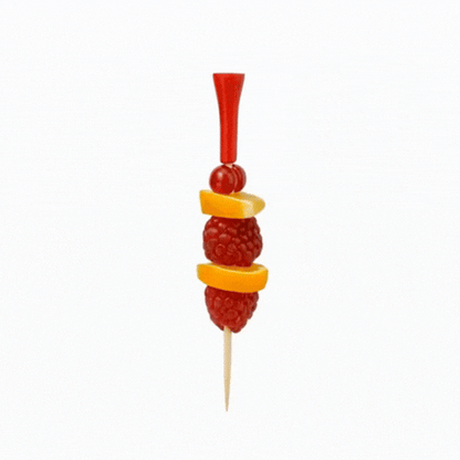 Pixy Assorted Bamboo Golf Tee Pick - 4" - 1000 count box