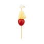Pixy Natural Bamboo Mini Sea Shell Pick - 4" - 1000 count box