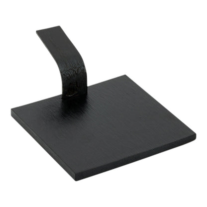 Bambuddha Black Deco Square Natural Bamboo Serving Pallet - 3" x 3" - 100 count box