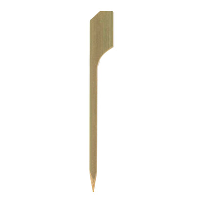 Pixy Munchkin Natural Bamboo Paddle Pick - 2 1/2" - 1000 count box