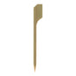 Pixy Munchkin Natural Bamboo Paddle Pick - 2 1/2" - 1000 count box