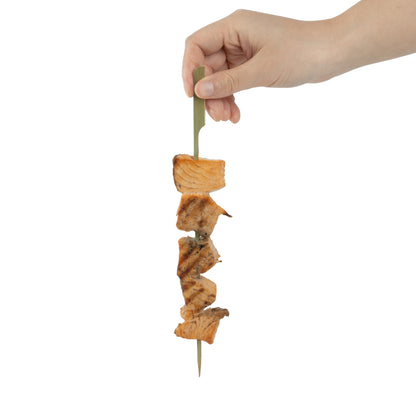 Pixy Natural Bamboo Paddle Grill Skewer - 10" - 1000 count box