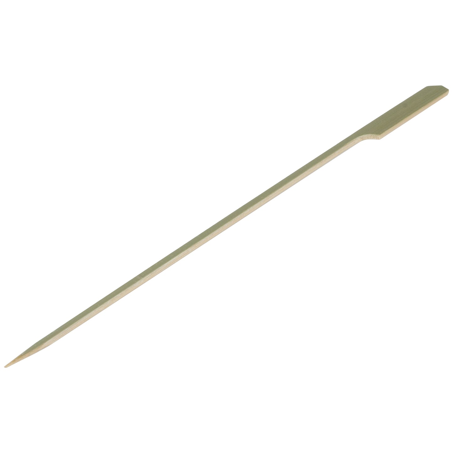 Pixy Natural Bamboo Paddle Grill Skewer - 10" - 1000 count box