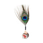 Pixy Natural Bamboo Peacock Eye Pick - 4" - 500 count box