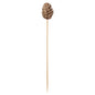 Pixy Natural Bamboo Mini Pine Cone Skewer - 6" x 3/4" x 3/4" - 500 count box
