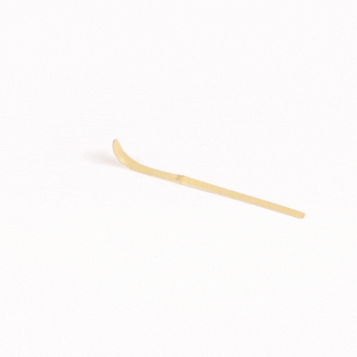 Dojo Natural Bamboo Matcha Scoop - Chashaku - 6 1/2" - 1 count box