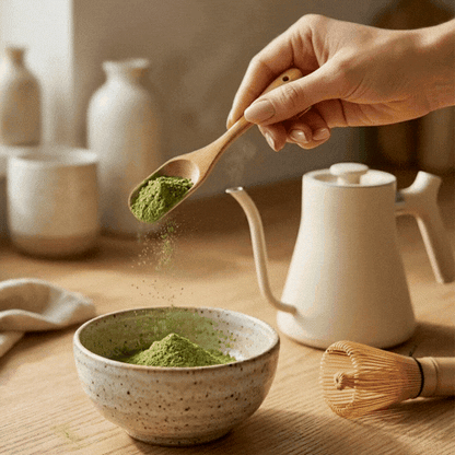 Dojo Natural Bamboo Matcha Spoon - 4 3/4" x 3/4" - 1 count box