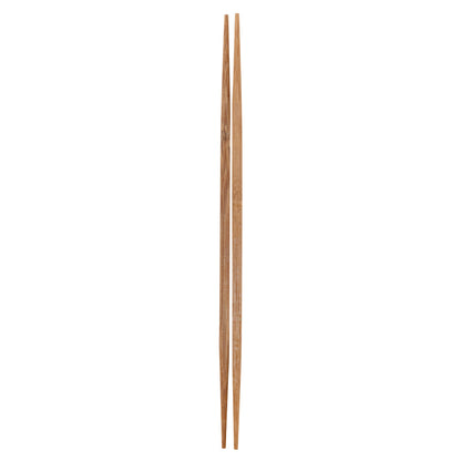 Bambuddha Carbonized Bamboo Contour Chopsticks - Disposable - 9 1/2" x 1/2" - 100 count box