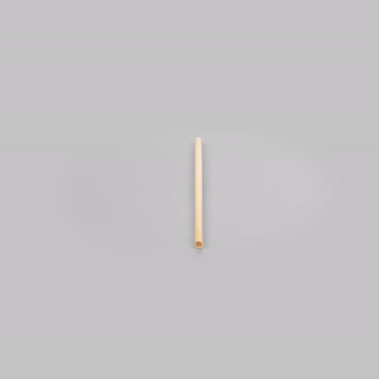 Bev Tek Natural Hay Cocktail Straw - Biodegradable - 5" - 1000 count box