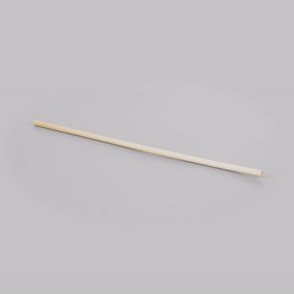 Bev Tek Natural Hay Drinking Straw - Biodegradable - 8" - 100 count box