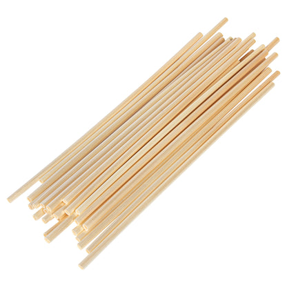 Bev Tek Natural Hay Drinking Straw - Biodegradable - 8" - 100 count box