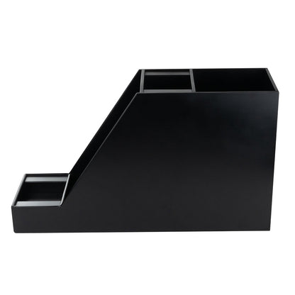 Restpresso Black Bamboo Dual Airpot Coffee Dispenser Display - 23 1/2" x 7" x 13 1/2" - 1 count box