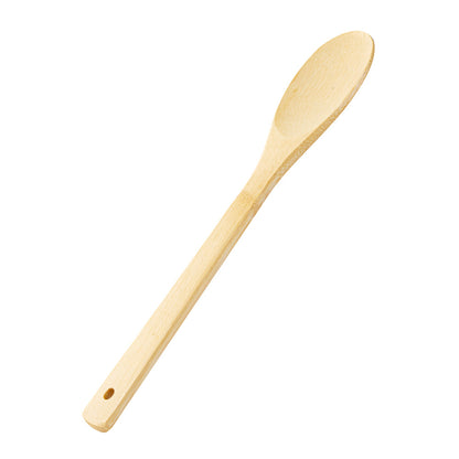 Bambuddha Natural Bamboo Serving Spoon - 12" x 1" - 1 count box