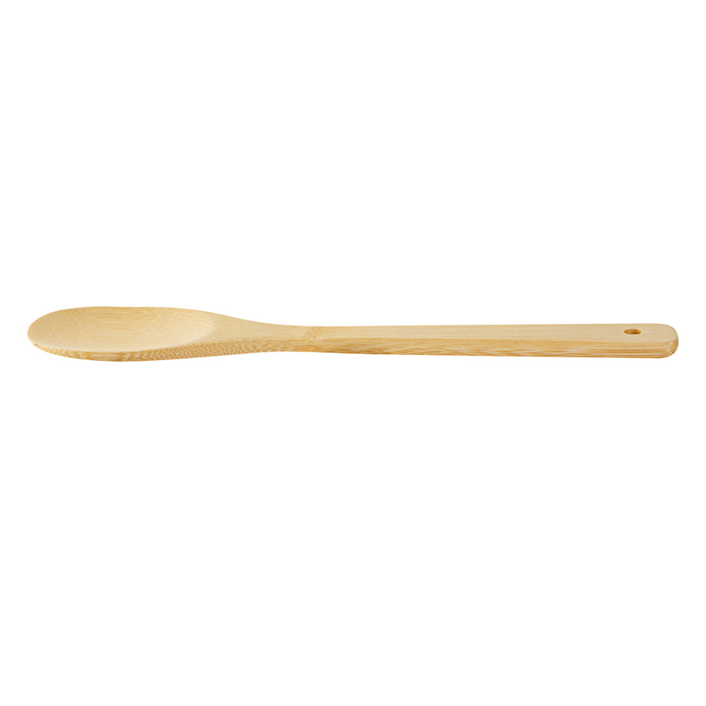 Bambuddha Natural Bamboo Serving Spoon - 12" x 1" - 1 count box