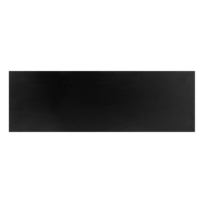 Cater Tek Rectangle Black Bamboo Tall Riser - 20 1/2" x 7" x 11" - 1 count box