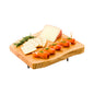 Nature Tek Natural Wood Small Serving Stand - 3-Legged - 11 1/2" x 11" x 1" - 1 count box