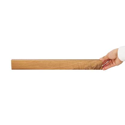 Nature Tek Sensei Rectangle Natural Wood Knife Holder - Magnetic - 18" - 1 count box