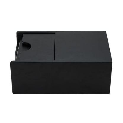 Restpresso Black Bamboo Coffee Cup Sleeve Holder - 9 1/2'' x 6'' x 3.75'' - 1 count box