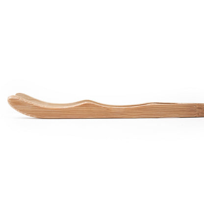 Bambuddha Natural Bamboo Curved Tong - 7" - 10 count box