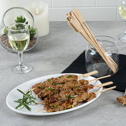 Pixy Natural Shaved Bamboo Paddle Skewer - 8 1/4" - 100 count box