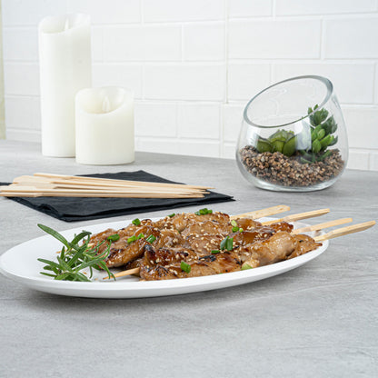 Pixy Natural Shaved Bamboo Paddle Skewer - 8 1/4" - 100 count box