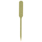 Pixy Natural Bamboo Oar Pick - 3 1/2" x 1 1/2" - 100 count box