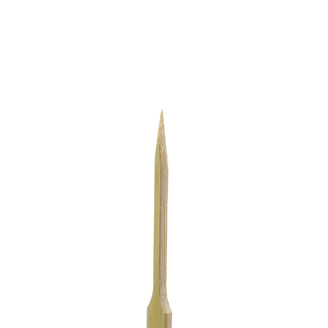 Pixy Natural Bamboo Oar Pick - 3 1/2" x 1 1/2" - 1000 count box