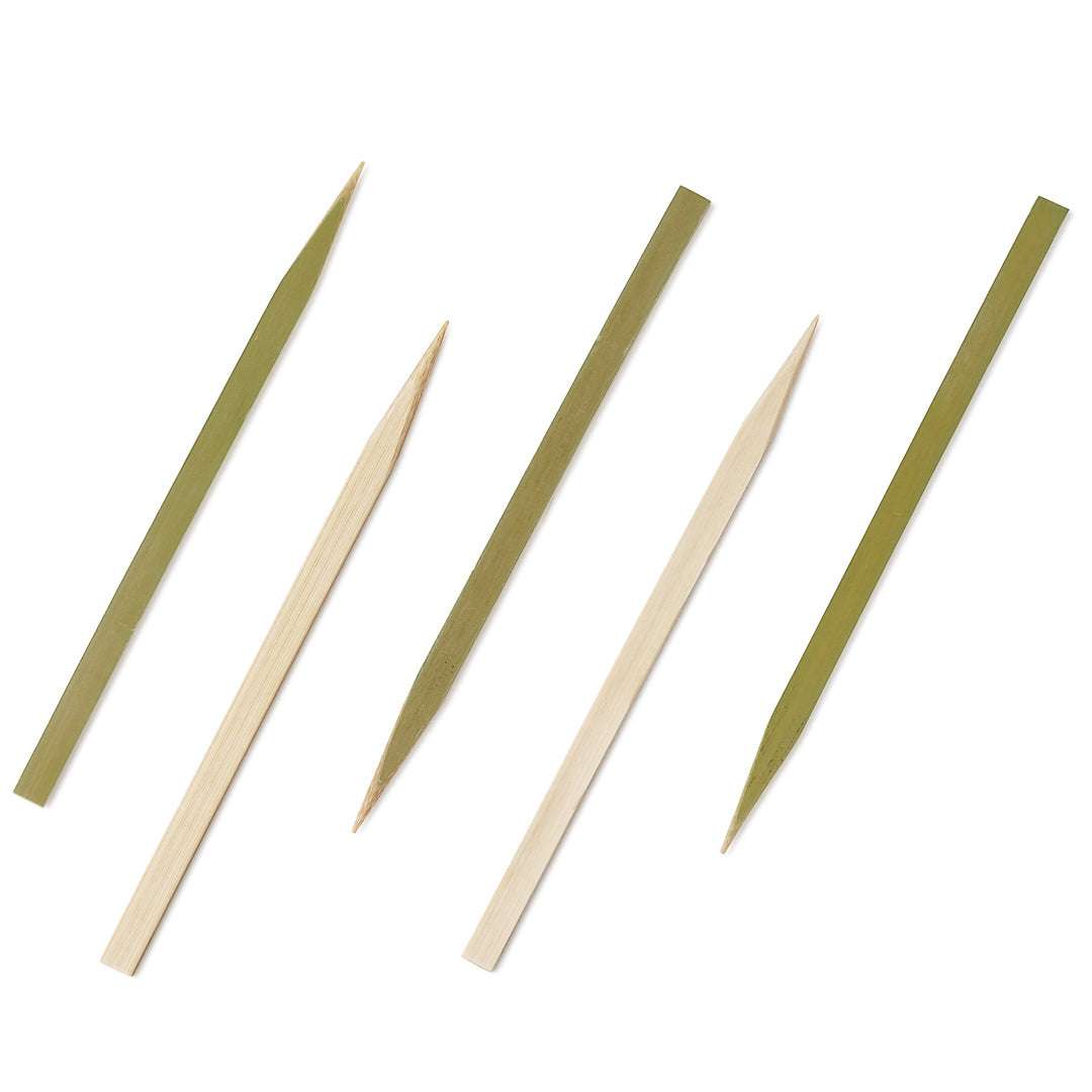 Pixy Natural Bamboo Spear - 4 3/4" - 100 count box