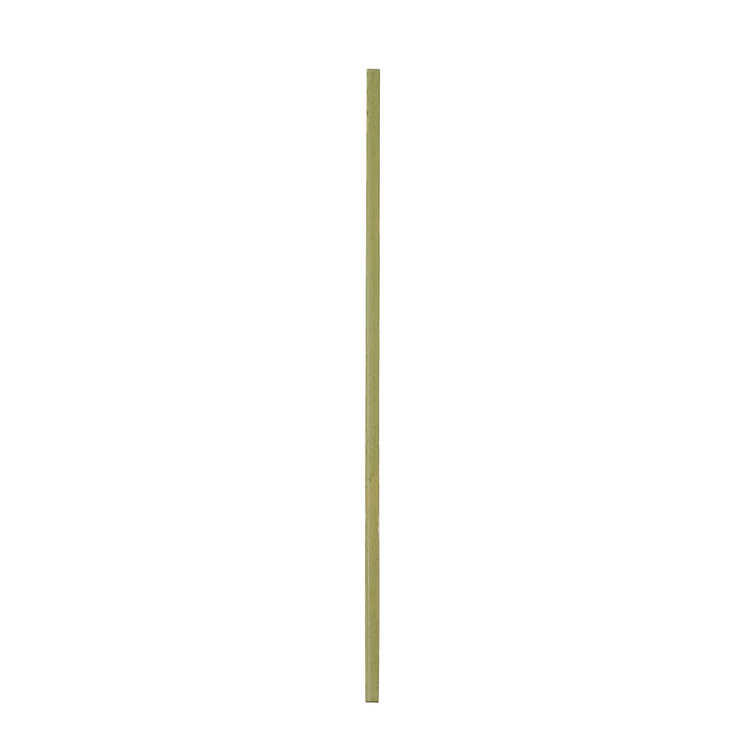 Pixy Natural Bamboo Squared Pick - 5 1/4" - 100 count box