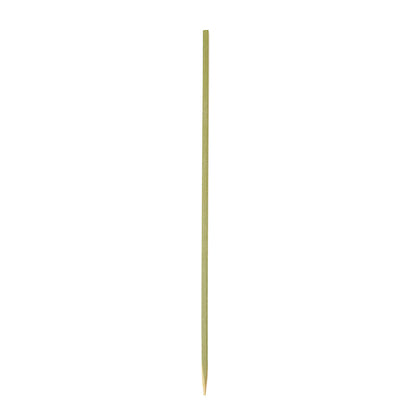 Pixy Natural Bamboo Pointed Square Skewer - 6 1/2" - 1000 count box