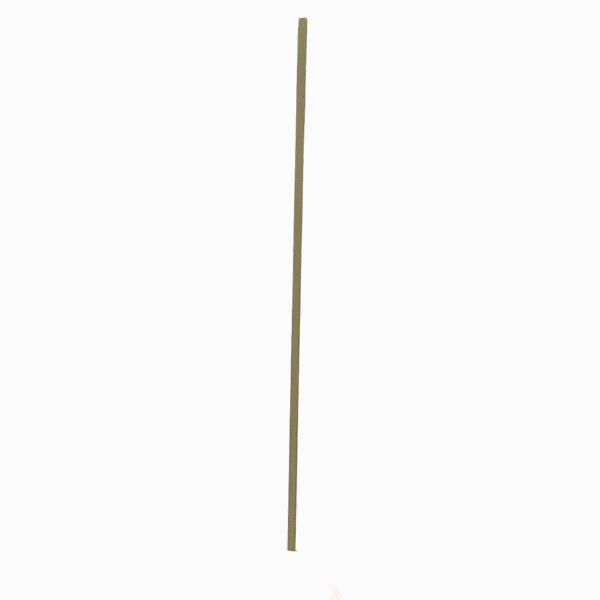 Pixy Natural Bamboo Pointed Square Skewer - 6 1/2" - 1000 count box