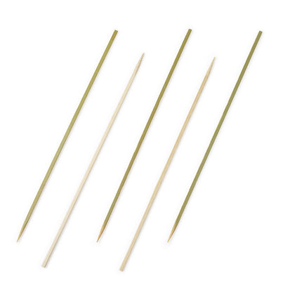 Pixy Natural Bamboo Pointed Square Skewer - 7" - 1000 count box
