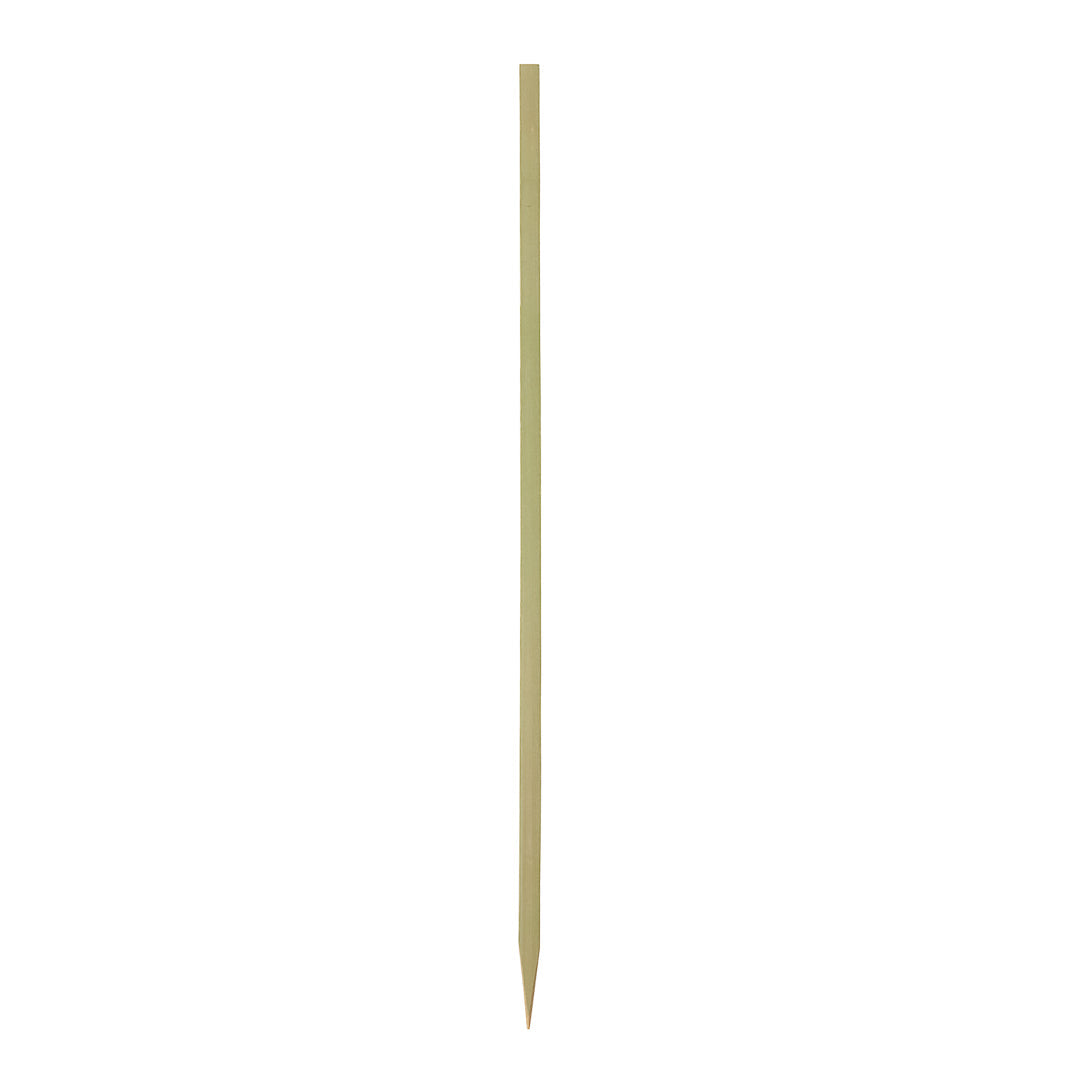 Pixy Natural Bamboo Pointed Square Skewer - 10 1/2" - 100 count box