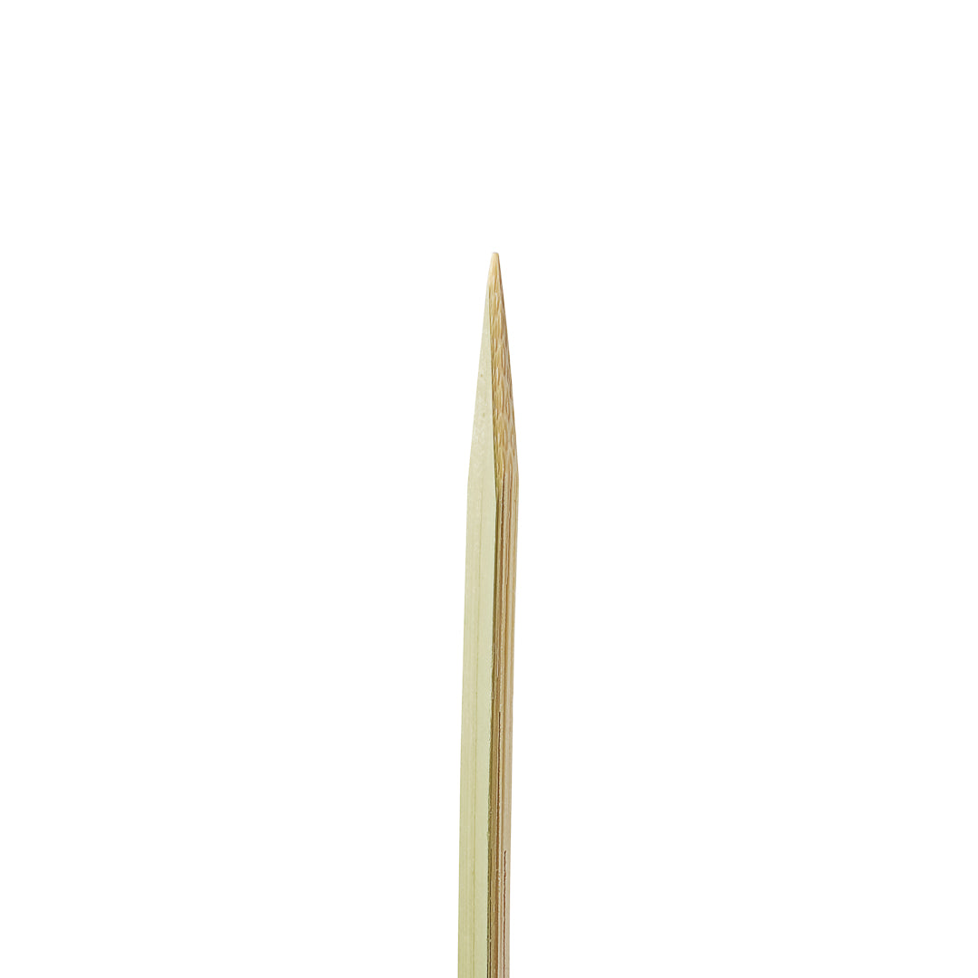 Pixy Natural Bamboo Pointed Square Skewer - 10 1/2" - 100 count box