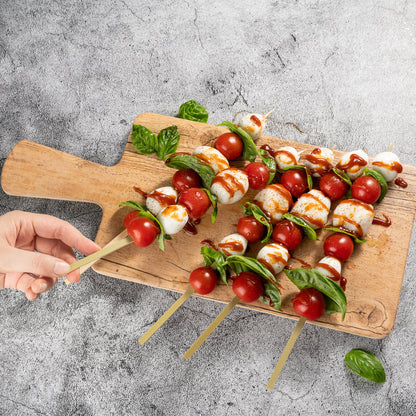 Pixy Natural Bamboo Pointed Square Skewer - 10 1/2" - 1000 count box