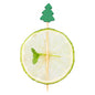 Pixy Green Bamboo Christmas Tree Pick - 3 1/2" - 1000 count box