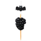Pixy Black Bamboo Happy Bat Pick - 3 1/2" - 100 count box